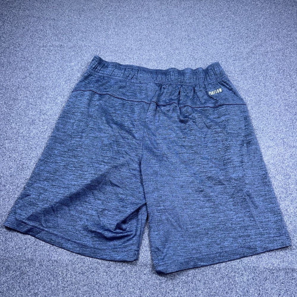 Mitre Mens Small Athletic Shorts BlueRunning Soccer Gym Workout Elastic Waist - Picture 3 of 9
